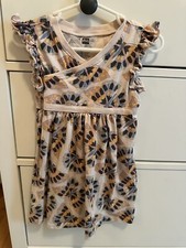 Tea Collection Butterfly Wrap Dress, Size 3T
