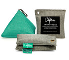 California Home Air Purifying Bag (4/Set:  400g/200g & 2x50g) Bamboo Charcoal