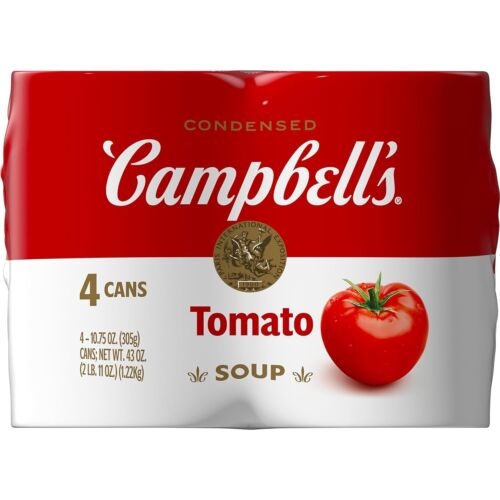 Campbell's Condensed Tomato Soup, 10.75 oz Can (4 Pack) - Picture 12 of 12
