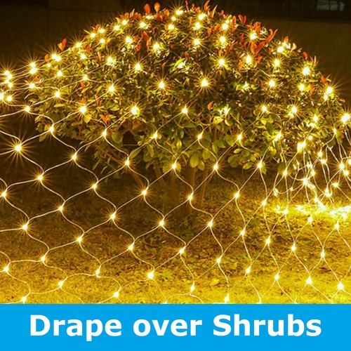 Waterproof NET Fairy Lights LED Solar Power In / Outdoor Xmas Tree Decoration - 第 10/12 張圖片