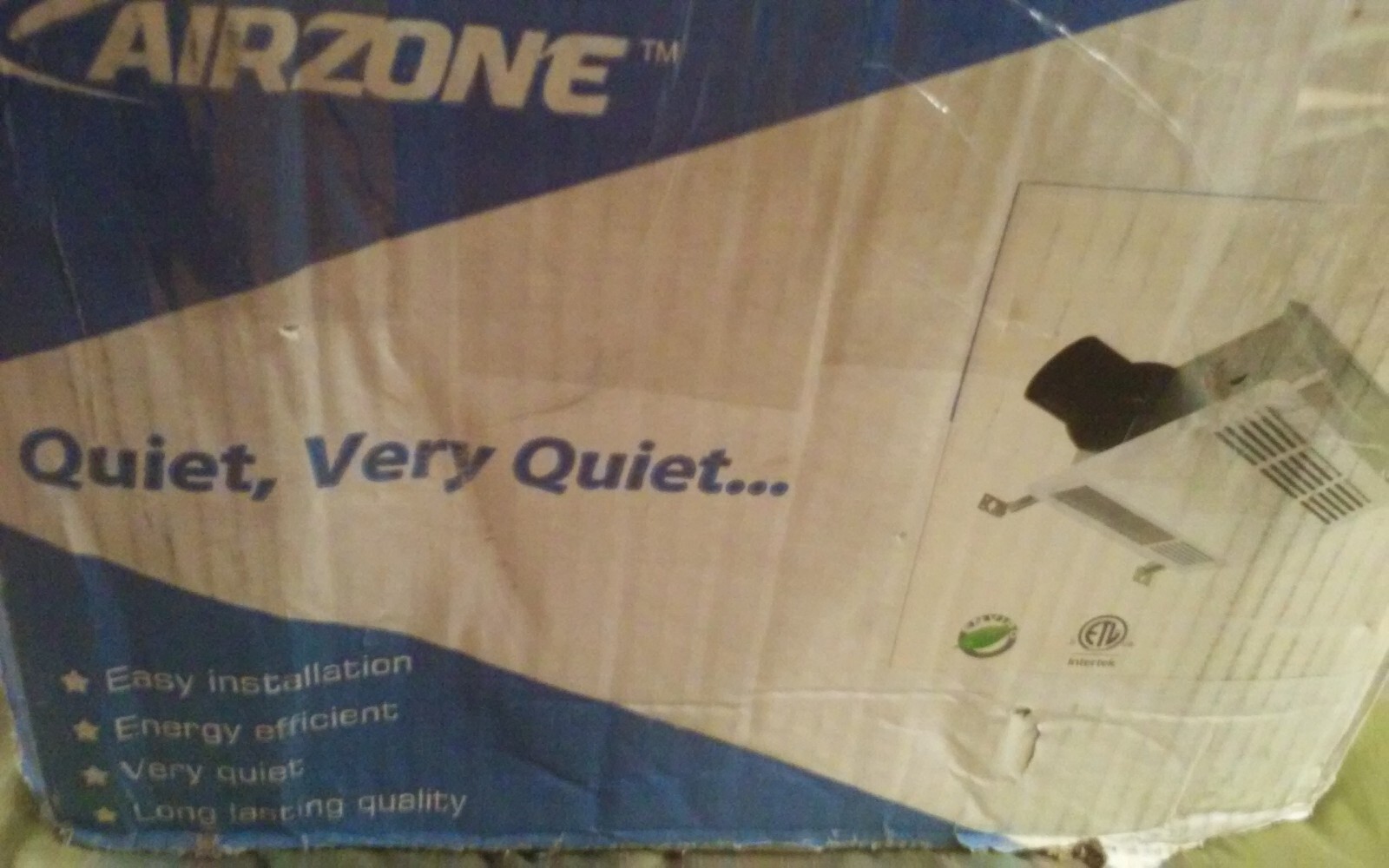 AirZone Fans SE110X Ultra Quiet Premium 1000W Heater Exhaust Fan Combo