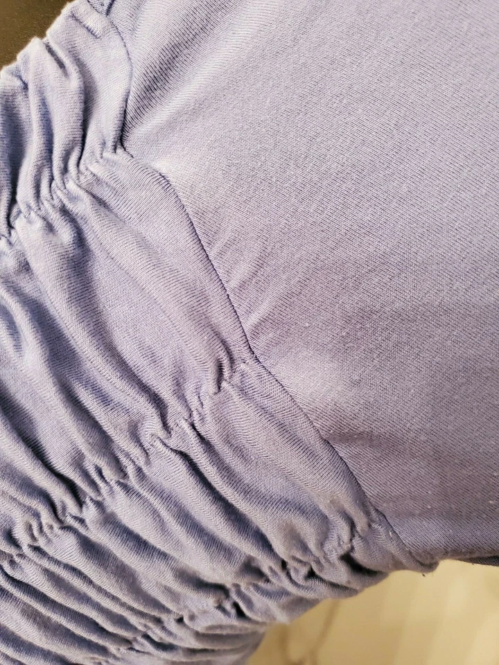 Blusa camisa top Kenar para mujer talla S pequeña azul Foto 4 de 4