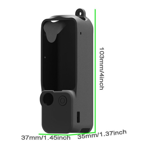 Precise-Fitting Shock Absorbing Lightweight Silicone Cover for DJI OSMO POCKET 3 - Picture 2 of 6