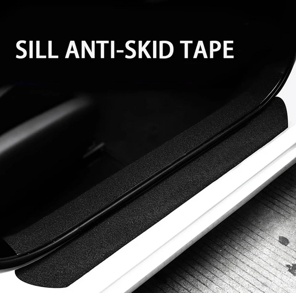 Car Door Edge Trunk Rear Bumper Guard Scratch Protector Strip Anti-collision 5M - Image 3 of 4