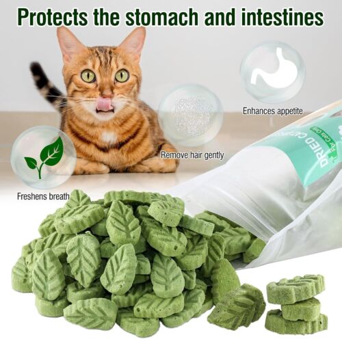 100g Cat Grass Treats, Cat Grass Teething Stick for Hairball Remove and Teeth... - Picture 7 of 7