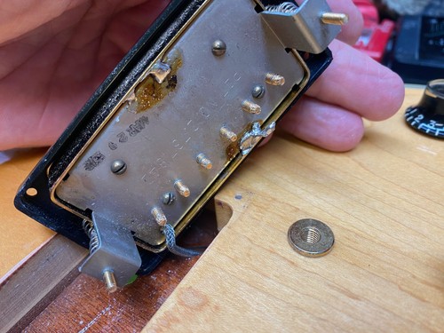 1977 Gibson Les Paul Custom Natural Maple Fingerboard - All Original w/ VIDEO - Picture 19 of 24