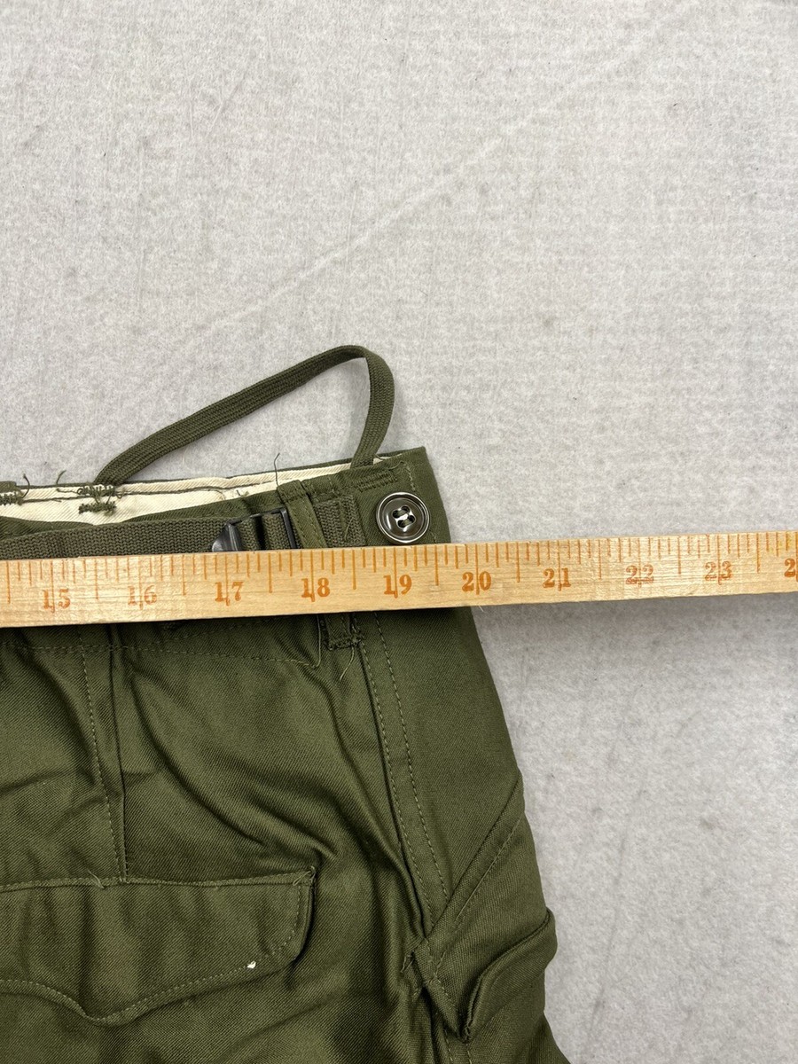Vintage Deadstock M-1951 Military Trousers Field Pants Cargo Vintage Deadstock M-1951 Military Trousers Field Pants Cargo