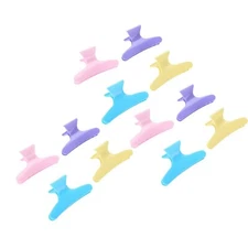 Butterfly Holding Hair Clips, 12pcs Strong Hold Section Clamps for Thick Hair...