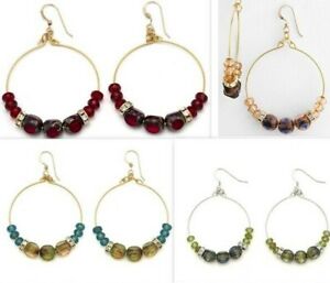 Alex-and-Ani-Energy-EDEN-Hoop-Earrings-Rare-Bark-Crimson-Fern-Lichen-38