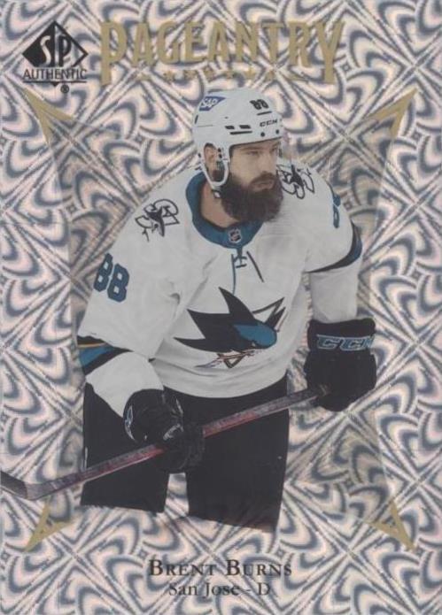 2021-22 SP Authentic - Brent Burns #P-18 - 1 of 1