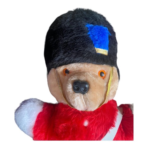 Vintage Sweet Dreams British Soldier Bear Stuffed Animal Toy Made In England. - Bild 7 von 8