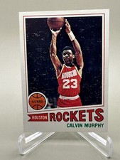 CALVIN MURPHY 1977-78 Topps #105 - EX- Rough Surface on Front - Rockets