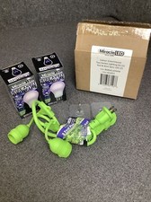 Miracle LED Indoor Greenhouse Two Socket Lighting Kit Red Blue Spec M52B