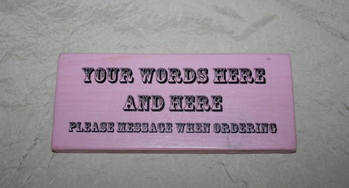Wild West Style Personalised Sign Plaque Gift Home Den Birthday Indoor Outdoor - Picture 33 of 74
