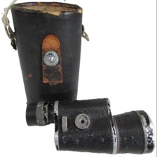 Antique WWII MONOLUX Brand, Black MONOCULAR, X50 - No. K629474 - W/ Case