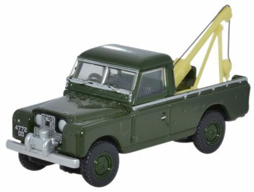 Oxford 76LAN2009 Land Rover SII 109" Abschleppwagen 1/76 Spur 00 Stärke im Koffer T48Po - Bild 1 von 11