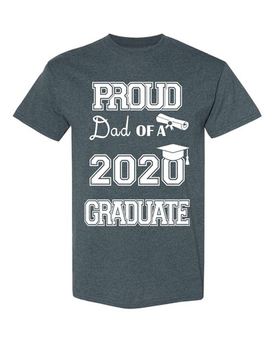 Orgulloso padre de una clase de 2020 camiseta de graduado senior 20 regalo graduación graduación camiseta - Imagen 14 de 15