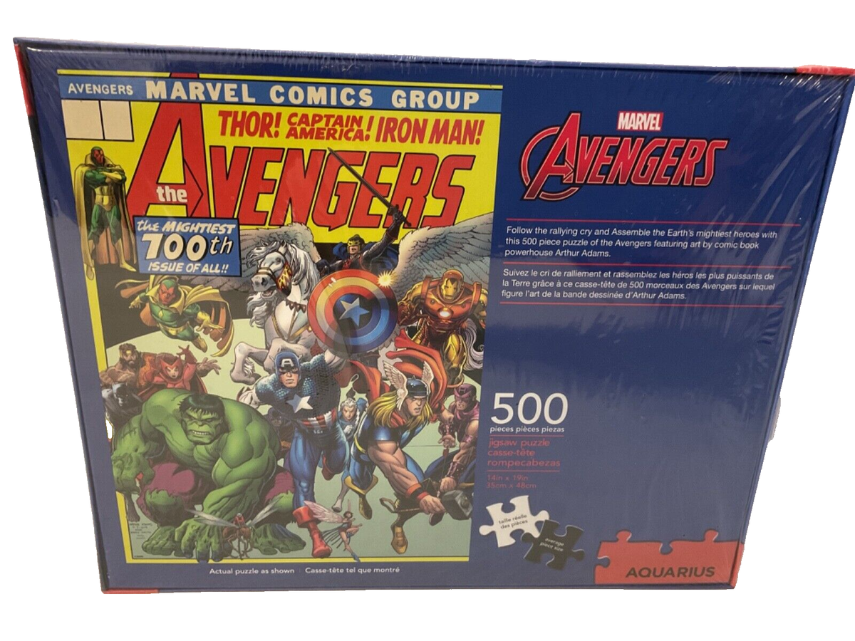 Aquarius Puzzles Marvel Comics Group The Avengers Jigsaw Puzzle