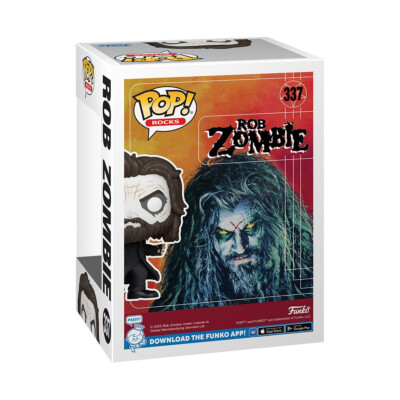 Rob Zombie -Vinyl Figure-Dragula-Hellbilly-POP! Rocks-#337 Rob Zombie -Vinyl Figure-Dragula-Hellbilly-POP! Rocks-#337