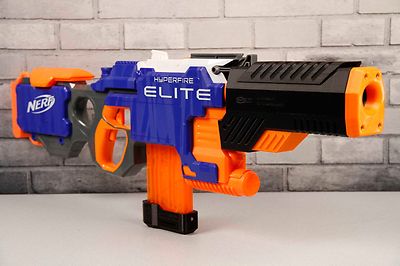 3D Printed Bakku-Shan Forward Suppressor for Nerf Hyperfire