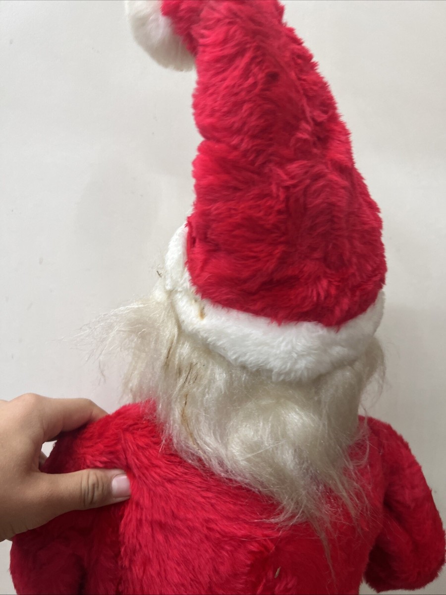 Rare Vintage Christmas 41'' Stuffed 7UP Santa Claus Store
