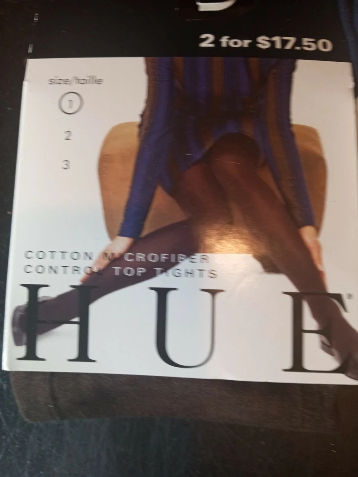 Lote De 3 Medias HUE Varios Colores, Talla 1, Nuevas Con Etiquetas Foto 2 de 4