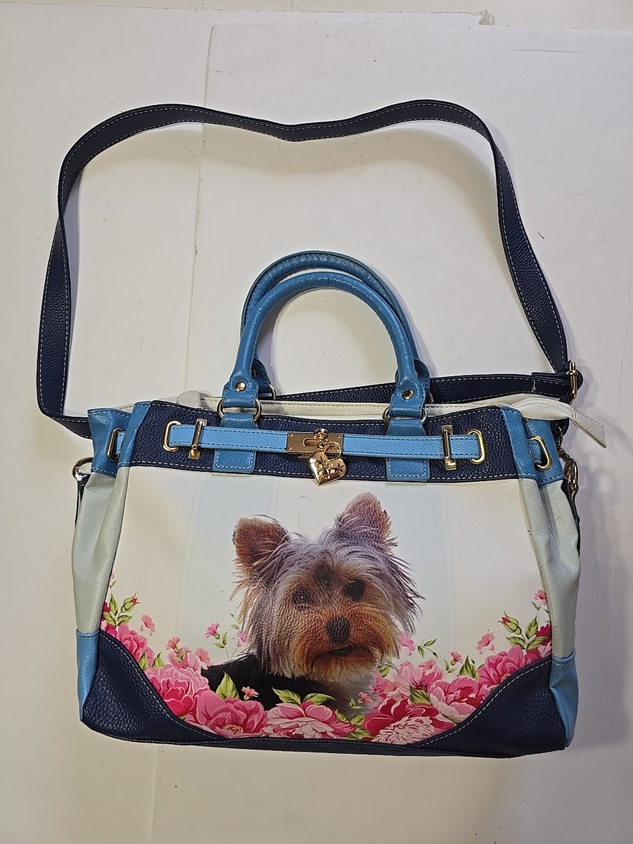 Shih Tzu Shoulder Bag - Blue Shih Tzu Shoulder Bag - Blue