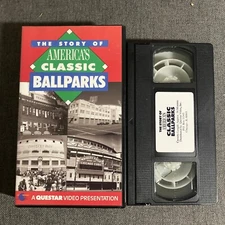 Story of America's Classic Ballparks, The (1991), VHS Movie, Questar, Clamshell