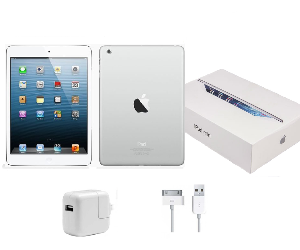 Apple - 新品同様 iPad mini Wi-Fi32GB ホワイト Apple iPad mini A1432 32 GB, Wi-Fi, 7.9 in - White/Silver