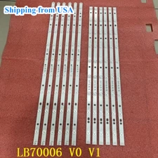 12PCS LED Backlight Strips for VIZIO LB70006 V1_00 V0_01 E465853 E70-E3 LFTRVRCT