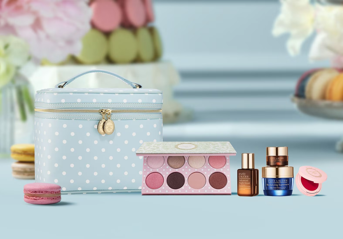Estee Lauder x Laduree Makeup Eyeshadow Coffret 2025 limited