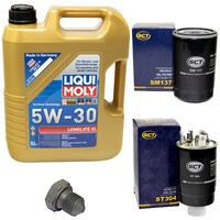 5L ÖL Set Inspektion Kraftstoff ÖLfilter ÖLschraube FüR Seat Cordoba 1.9 90 Ps