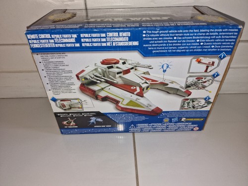 Star Wars The Clone Wars Remote Control R/C Republic Fighter Tank sealed - Picture 2 of 7
