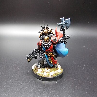 Warhammer 40k Black Templars Primaris Marshall #2 Painted R3S2B2463