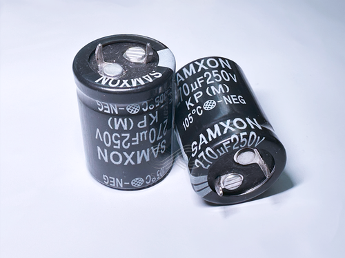 1PCS KP SAMXON 270uF 250V 22x30 mm Electrolytic Snap In Capacitor High Ripple - Picture 3 of 3