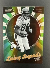 Randy Moss 2023 Panini Prestige Green Living Legends #LL-28