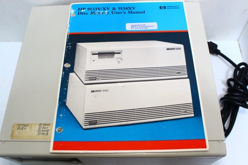 Vintage HP 9133V Floppy Drive Winchester Hard Drive Unit Passes Self Tests NICE! - Photo 4/10