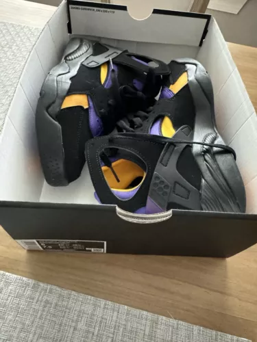 NEW Nike Air Flight Huarache “Lakers Kobe Bryant PE” (FD0188-001) Size 6 RARE