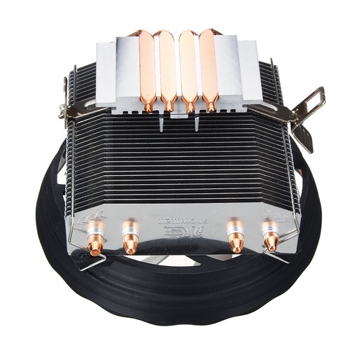 CPU Cooler Fan Heatsink RGB LED Air Cooling 120mm For Intel LGA1156/1155 AMD AM3 - Picture 8 of 10