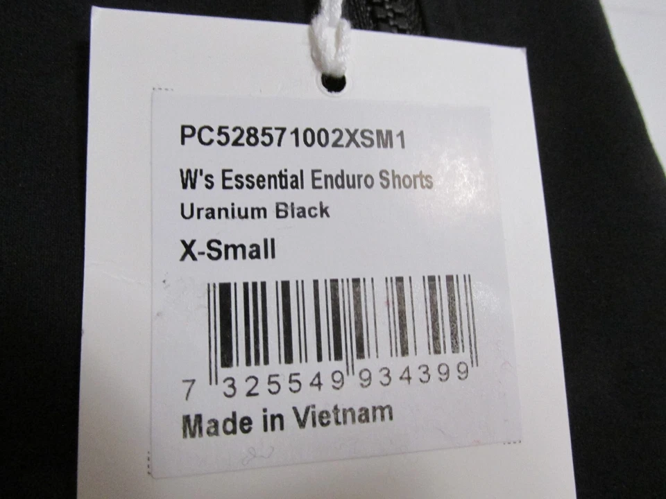 Pantalones cortos para mujer POC Essential Enduro MTB negro uranio Foto 3 de 4