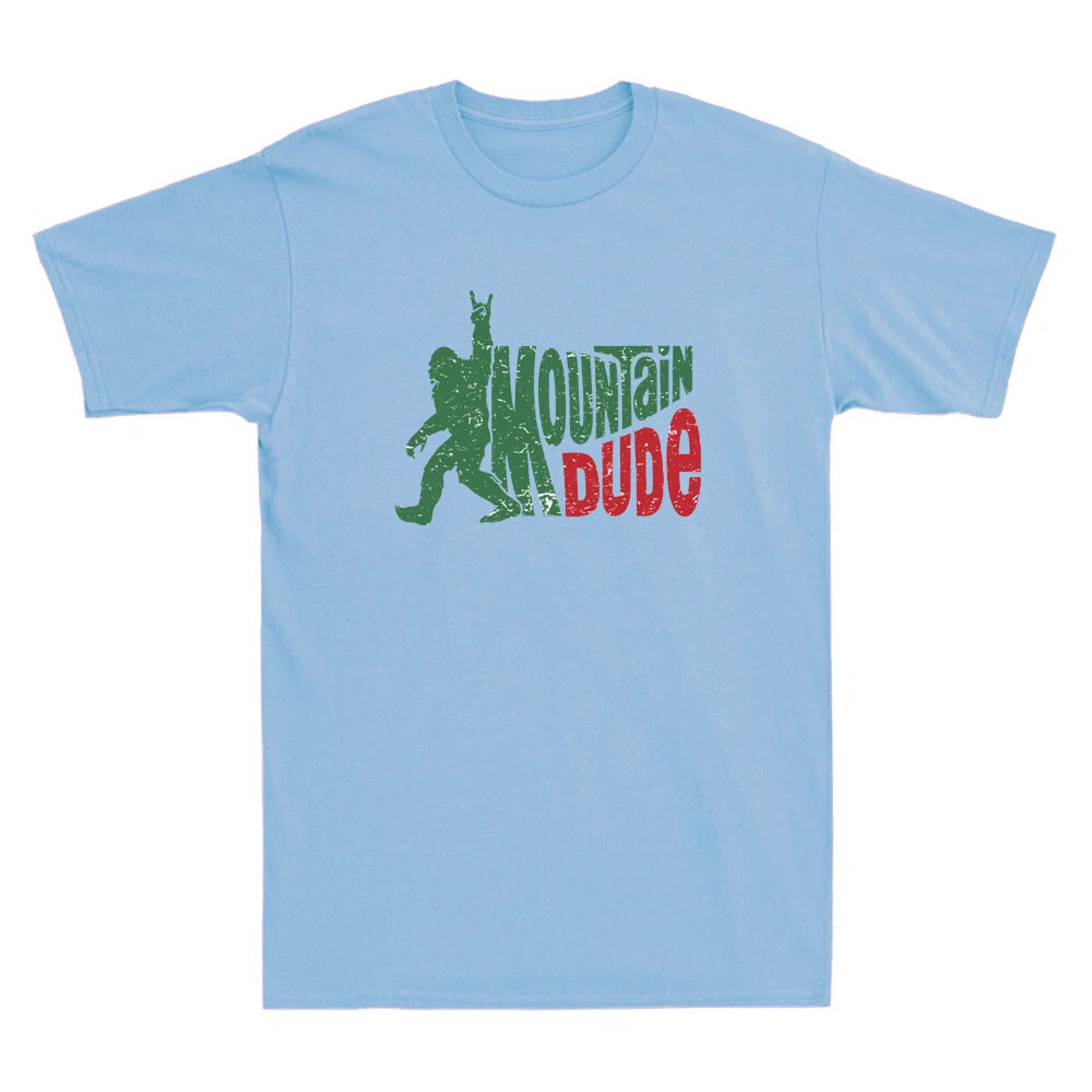 Mountain Dude Sasquatch Hiking T-Shirt