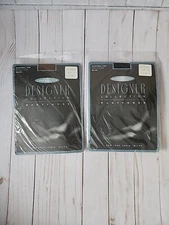 Designer Collection Pantyhose Size A Control Top Black Coffee