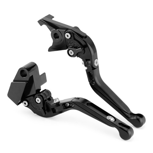 Folding Extendable Brake Clutch Levers For KAWASAKI NINJA 250/400 Z250/SL Z300 - Foto 4 di 35
