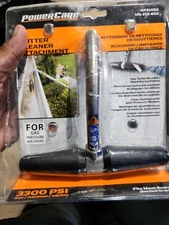 Power Care 3300 PSI Gutter Cleaner Attachment Gas Pressure Washer Turbo 2 Nozzle