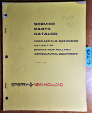 New Holland Ford 460 Gas Engine Service Parts Catalog Manual 5540021 279