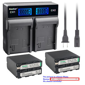 Kastar-LCD-Rapid-Charger-Battery-for-Sony-NPF950-NP-F960-NP-F970-NP-F990-PRO