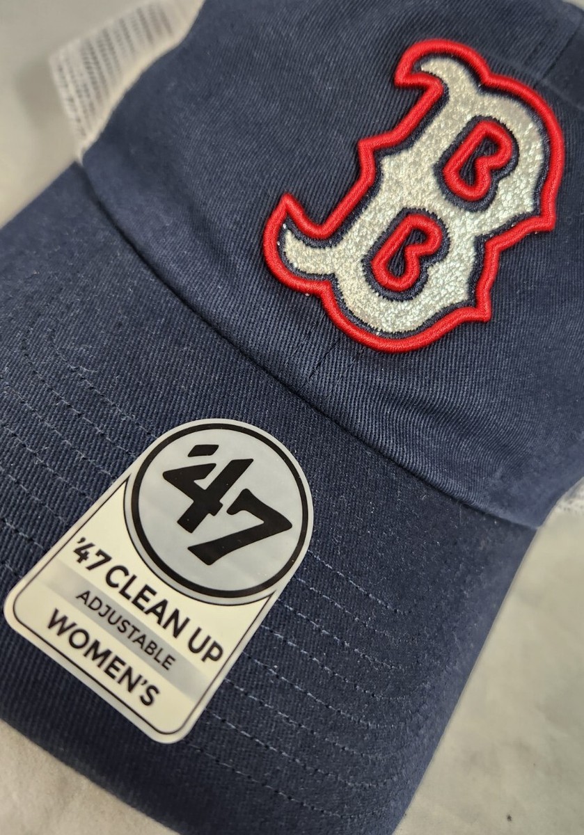 \'47 Brand MLB Boston University Embroidered Logo Strapback Women\'s Hat Cap New BOSTON UNIVERSITY TERRIERS NCAA 47 BRAND HAT BALL CAP MVP  main image 4
