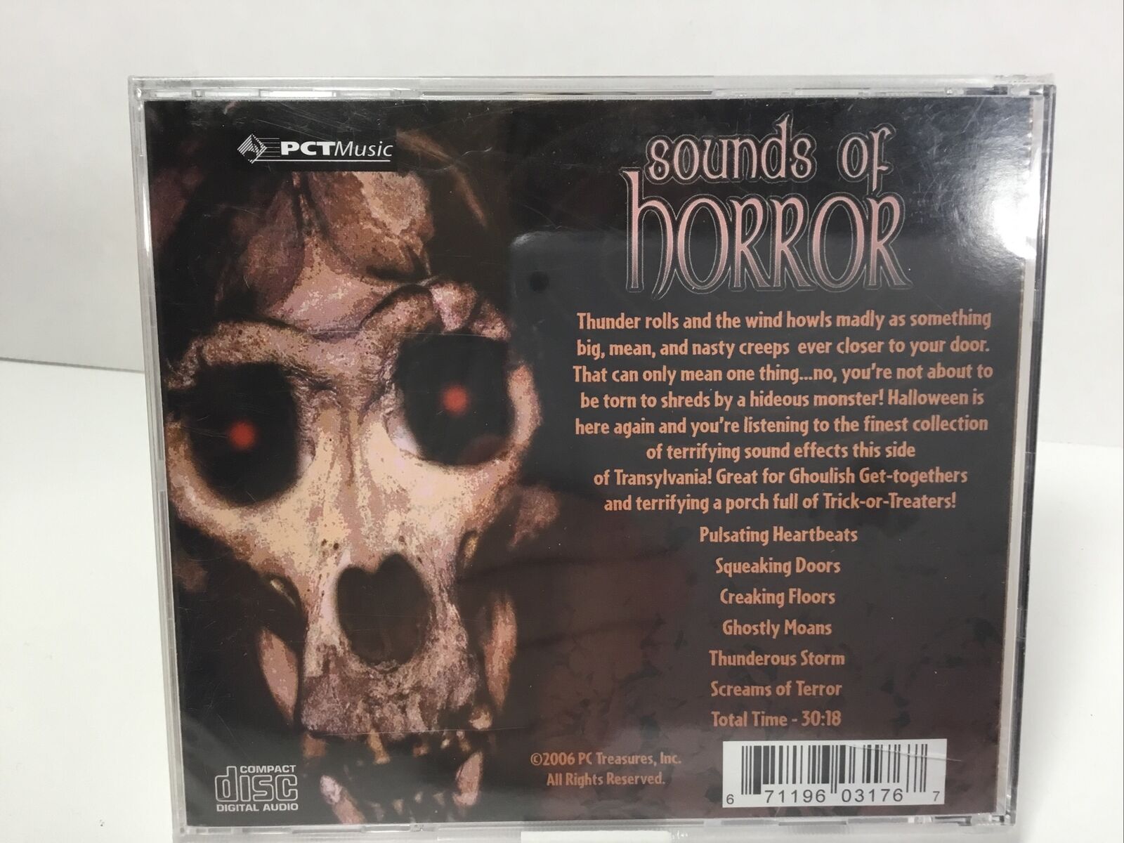 Halloween+Sounds+of+Horror+2007+PC+Treasures+CD+-+BRAND+A451 for