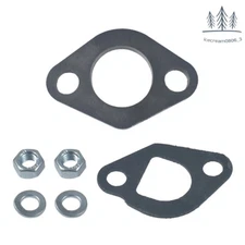 Exhaust Flange Plate & Gasket Generator for Predator 212cc GX160 Go Kart
