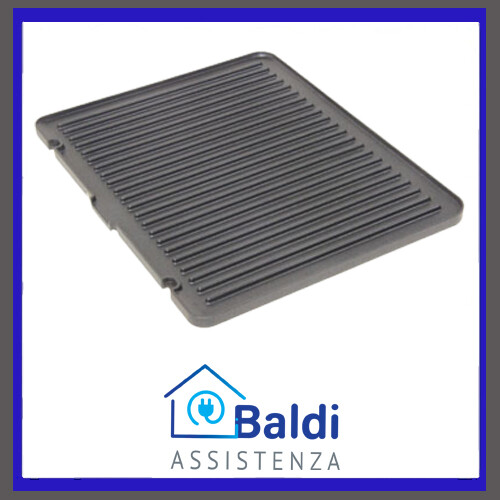 PIASTRA INFERIORE ONDULATA 1000W 230V PER BISTECCHIERA DE'LONGHI CGH920 CGH923 - Foto 1 di 2